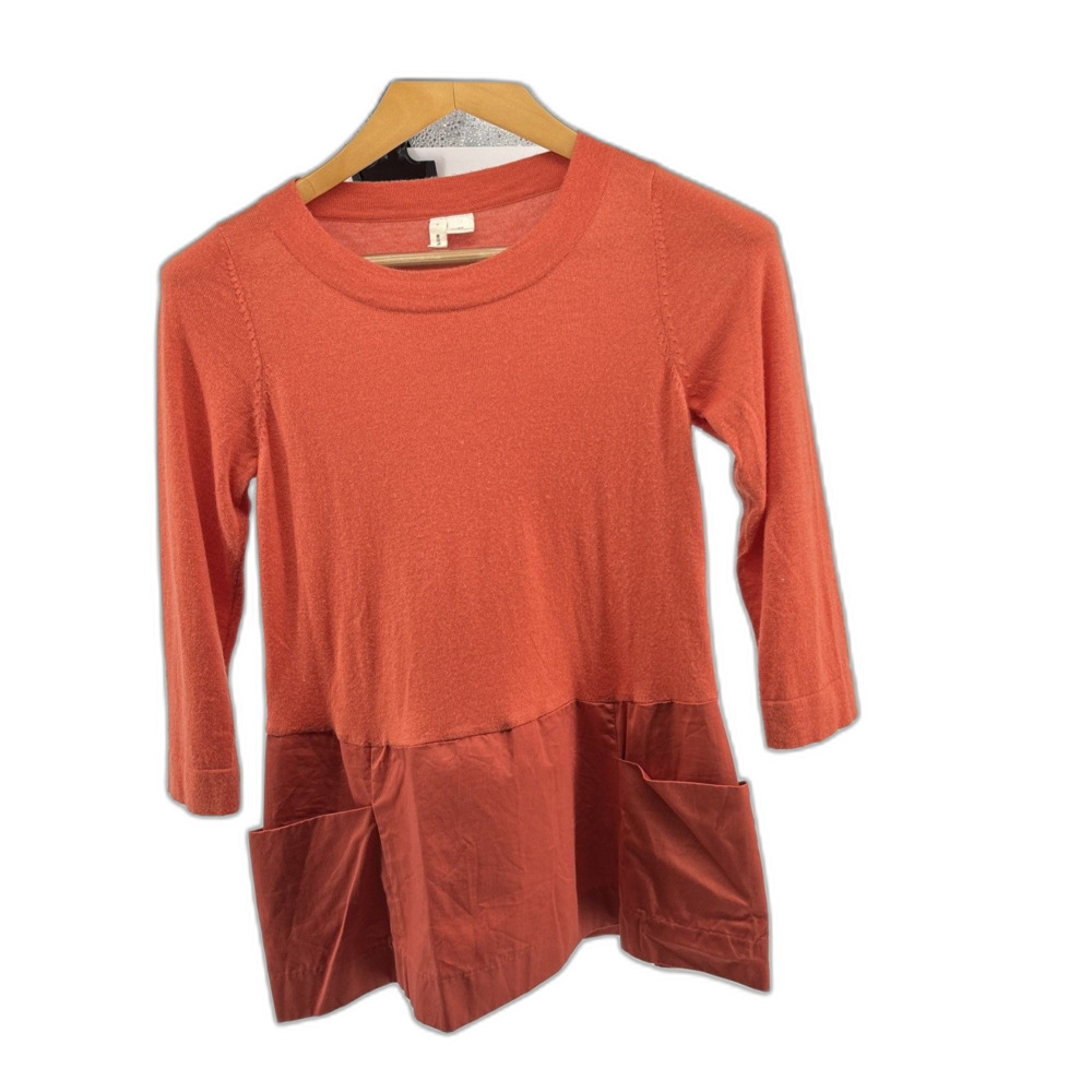 Anthropologie Moth Womens Sweater Sz S Breeze Point Core Capsule Modern Chic
